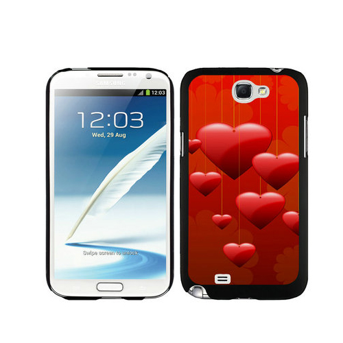 Valentine Hang Love Samsung Galaxy Note 2 Cases DRV